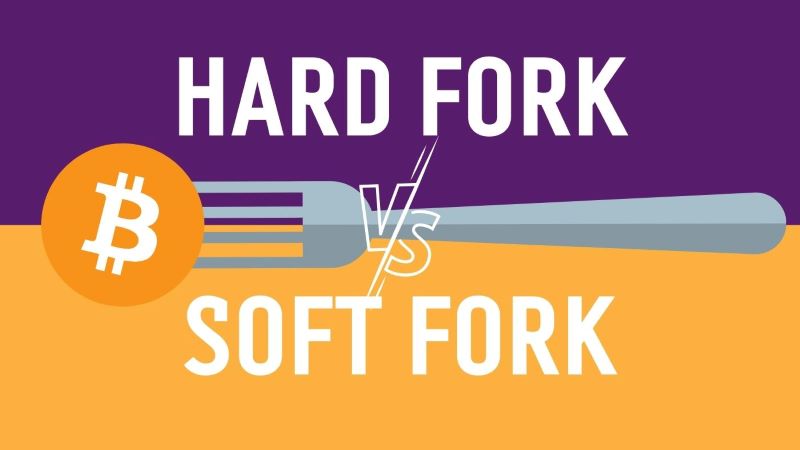 hard forks and soft forks