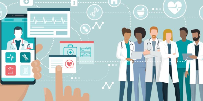 How is blockchain used in healthcare