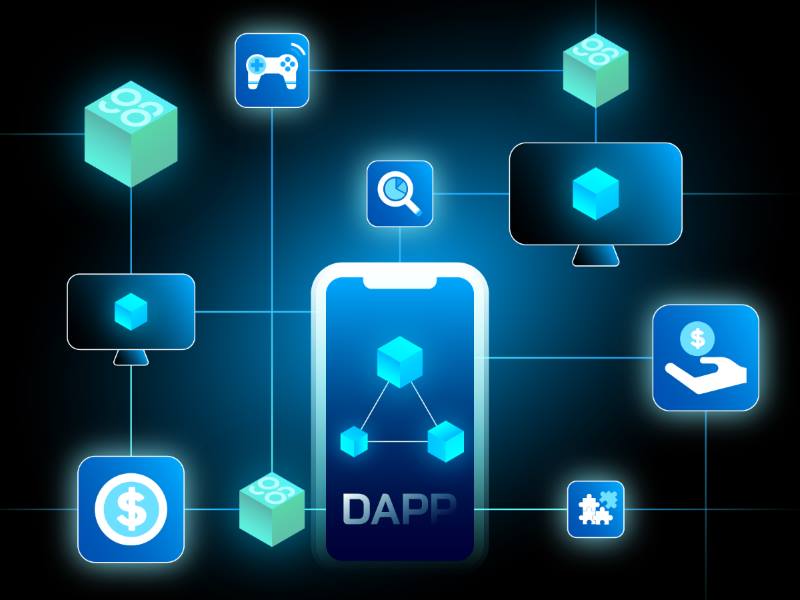 A Decentralized applications or dApp is a software application that operates on a decentralized network, often utilizing blockchain technology.