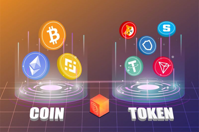 Different Types: Coins and Tokens