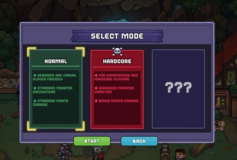 Choose a game mode