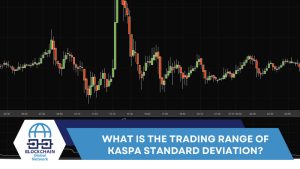 The trading range of Kaspa standard deviation