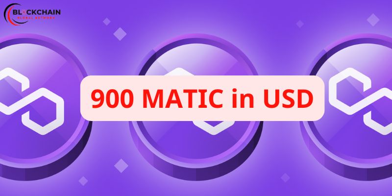 900 MATIC in USD