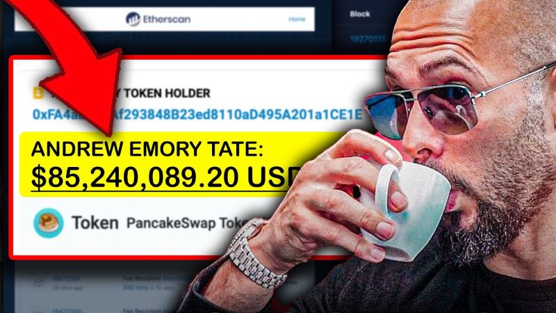 Who has Andrew Tate's Crypto Wallet