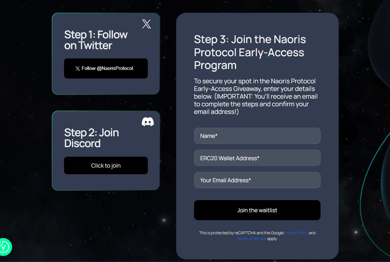 How to participate in Naoris Protocol Airdrop