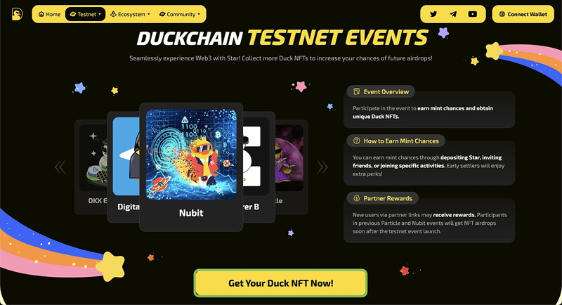 How to participate in the DuckChain Airdrop